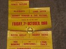Vince Taylor & Playboys/Screaming Lord Sutch 1960 Torquay Concert Poster