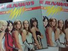 Rare The Runaways Live in Japan Gatefold cover with booklet lp