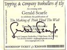 Gerald Scarfe autographed signed ticket The Making Of Pink Floyd The Wall
