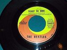 the BEATLES ticket to ride / yes it is CAPITOL SUBSIDIARY PRESS 45 rare