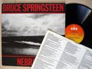 Bruce Springsteen Nebraska + Inner A-1 B-1 LP CBS 25100 1982 EX/EX