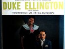 DUKE ELLINGTON w/MAHALIA JACKSON BLACK, BROWN & BEIGE ORIG'58 6 EYE STEREO LP NM