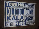 Kingdom Come (Arthur Brown)/Kala/Ange 1973 Torquay Concert Poster