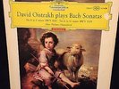DAVID OISTRAKH violin BACH Sonatas #5 & 6 Hans Pischner DGG TULIP RED ST LP 1962