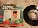 ELVIS PRESLEY 45 Blue Christmas/Wooden Heart 1964  RCA Victor   M- 447-0720