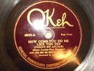 Jack Linx/Johnny De Droit 78 Okeh 40192 V Condition