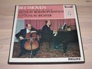 BEETHOVEN 2 LP BOX - ROSTROPOWITSCH RICHTER / NL STEREO PHILIPS PRESS in MINT