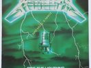 METALLICA - RIDE THE LIGHTNING - GREEN COVER BERNETT RECORDS - LP RARE FRANCE
