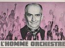 Louis De FUNES - François De ROUBAIX  Pressbook HOMME ORCHESTRE