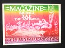 Magazine Bauhaus DAF Lyceum Ballroom London  1980 Final solution  Orginal Flyer