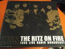Kiss The Ritz on Fire 1988 Live Radio Broadcast DOUBLE LP SEALED MINT 2014