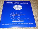 Stephen Emmer International BLUE LP signed Tony Visconti Heaven 17 Ultravox