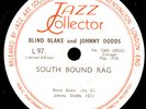 BLIND BLAKE & JOHNNY DODDS South Bound Rag / Hot Potatoes   1928   78rpm   X2864