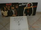3 LP    AC/DC  HIGHWAY TO HEEL   1979 -POWER AGE 1978  -FLICK OF THE SWITCH  ATL