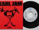 PEARL JAM 'Alive / Once' 1991 Dutch 7