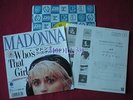 Madonna, who's that girl / white heat, SP - 45 tours import Japon
