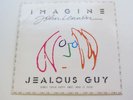 JOHN LENNON   1987    U.K. 45 IMAGINE   JEALOUS GUY   HAPPY XMAS  WAR IS OVER