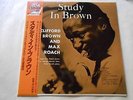 CLIFFORD BROWN STUDY IN BROWN JAPAN LP OBI Harold Land Richie Powell