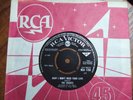 THE CHANTS - BABY I DON'T NEED YOUR LOVE - RARE UK 1st 7