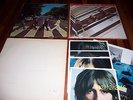 3 Beatles records. Abbey Road. White Album #06153 and Beatles '62 to '66
