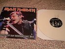 IRON MAIDEN The battle of San Bernardino 2013 WHITE LIGHT SPLATTER LP LTD 100