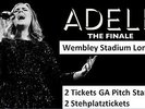 1-2 Tickets Adele GA Pitch Standing Stehplatz Wembley Stadium London 29. Juni