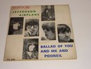 JEFFERSON AIRPLANE BALLAD OF YOU & ME & POONEIL 1967 RCA PORTUGAL 7