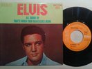 VINYLE 45T ELVIS PRESLEY ALL SHOOK UP/THAT'S WHEN YOUR HEARTACHES BEGIN DE 1971