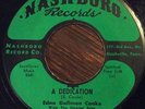 Edna Gallmon Cooke With The Singing Sons, A Dedication 45, Rare NASHBORO Gospel