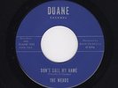 '65 GARAGE 60s Rock WEADS Don't Call My Name/Today DUANE 1042 M- HEAR BOTH