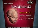 +DECCA /LONDON LL 1399 *BACKHAUS* MOZART RECITAL* RECORD IS FACTORY SEALED