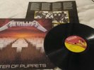 Metallica - Master Of Puppets 1986 UK  MFN 60 w/inner A7/B3 Superb Ex+/Ex+