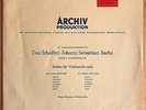 BACH SUITEN FÜR VIOLINCELLO SOLO 3 & 4 FOURNIER DGG ARCHIV 198 187 RED STEREO