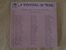 festival of song legendary operatic voices sing light music 5 LP