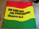 Joe Gibbs & the professionals LP Majestic dub Blue moon press NICE COPY