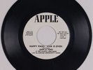 JOHN LENNON & YOKO ONO: Happy Xmas War is Over PROMO Orig 45 VG++ READ  Beatles