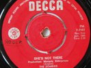 THE ZOMBIES-SHE'S NOT THERE- VERY RARE SOUTH AFRICA 45-7