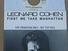 Leonard Cohen  - First We.../Sisters... -  EU Promo Picture Sleeve PS 7