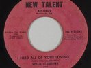 Funk Breaks/Deep Soul 45 - Willie Standifer - I Need All - New Talent - unknown?