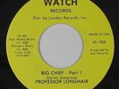 Funk R&B 45 - Professor Longhair - Big Chief - Watch - NM mp3
