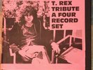 T.REX • A TRIBUTE • Marc Bolan Four album Box set - vinyl • RARE - white labels