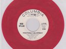 Bob Dylan Red Vinyl Promo 