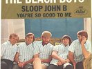 BEACH BOYS--PICTURE SLEEVE + 45--(SLOOP JOHN B--PICTURE SLEEVE  + 45--PS--PIC-S