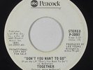 Sweet Soul Gospel 45 - Together - Don't You Want To Go - ABC Peacock - mp3
