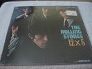 ROLLING STONES-12 x 5-IN SHRINK WRAP/RARE 2ND LP/ORIG MAROON LONDON LB/MONO/NM