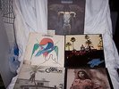 5 CLASSIC ROCK VINYL ALBUMS: 3 EAGLES ALBUMS, ERIC CLAPTON, EMMYLOU HARRIS
