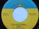 SATIN Tu m'appartenais NM CANADA 1979 FUNK SOUL DISCO FRENCH Nanette Workman 45