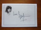 BILL WYMAN - EX ROLLING STONES -SIGNED BOOKPLATE