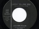 LITTLE RON JOHNSON 'I Keep Telling You' US Hard Times Funk/Soul/Breaks 45 HEAR