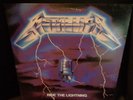 Vintage Metallica*RIDE THE LIGHTNING*1984 60396-1 Elektra Vinyl LP